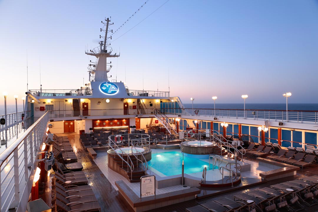 Azamara Onward Pool Deck