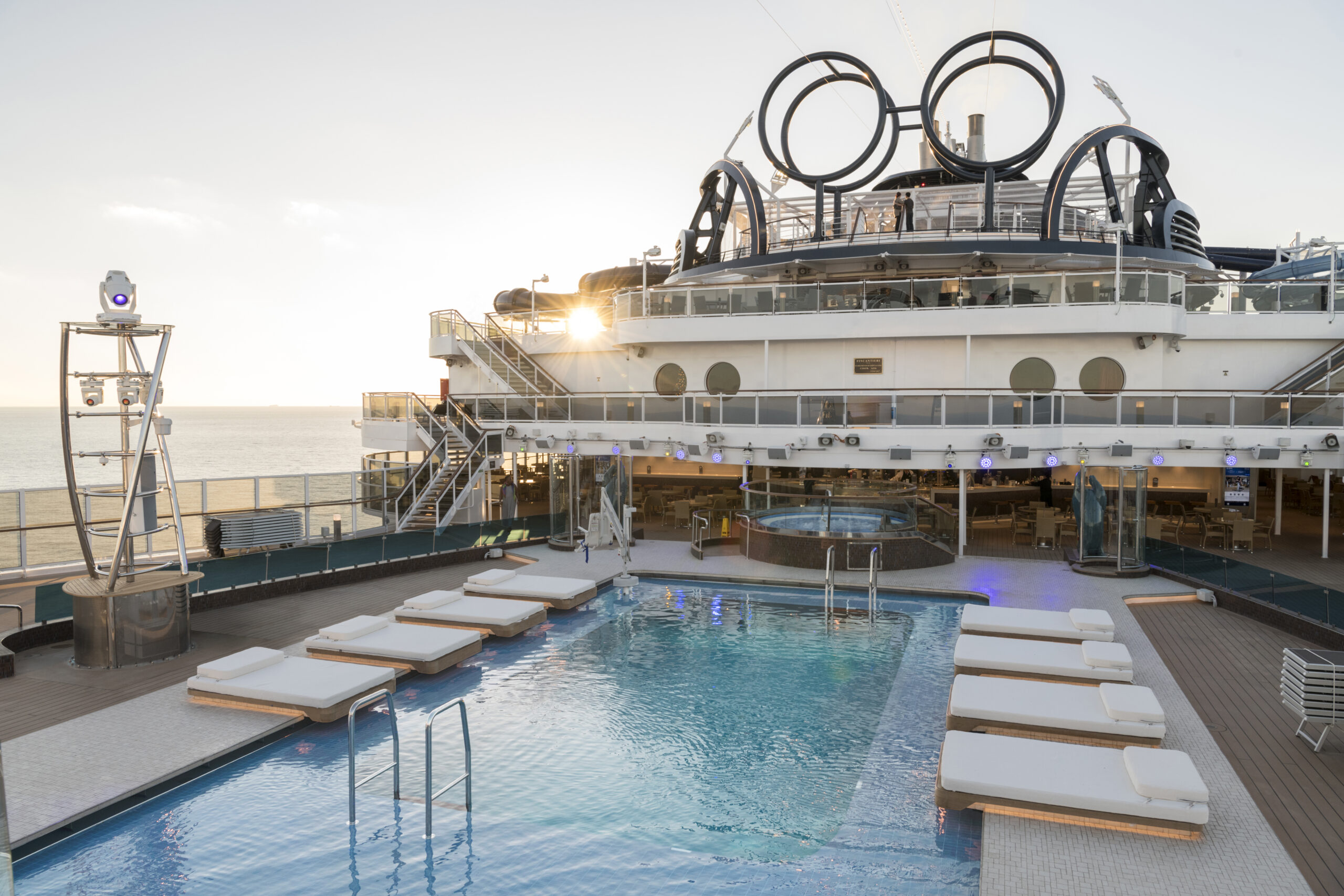 MSC Seaside Pool Deck